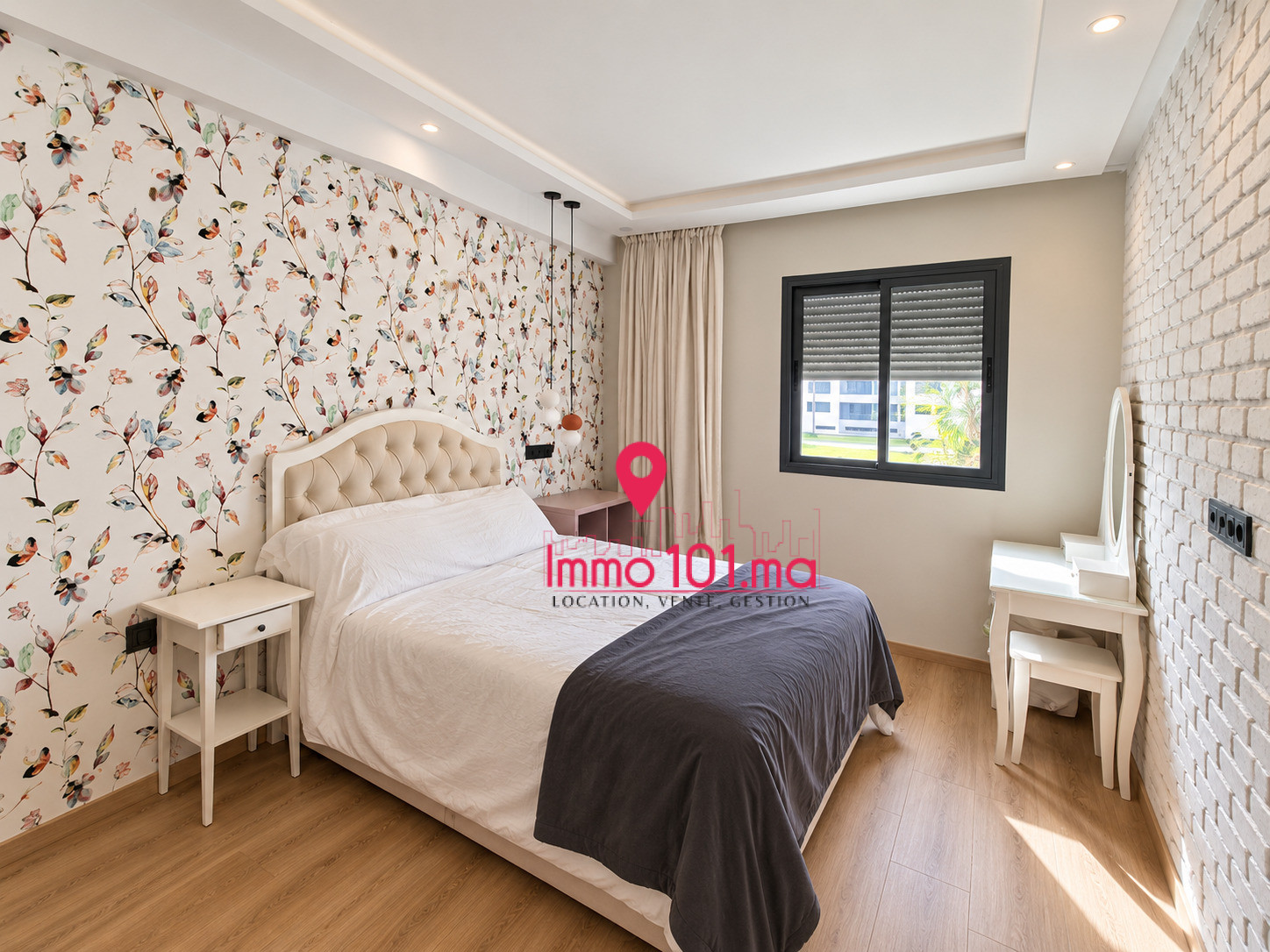 Appartement meublé à louer à Harhoura – Val d’Or SILAM2542